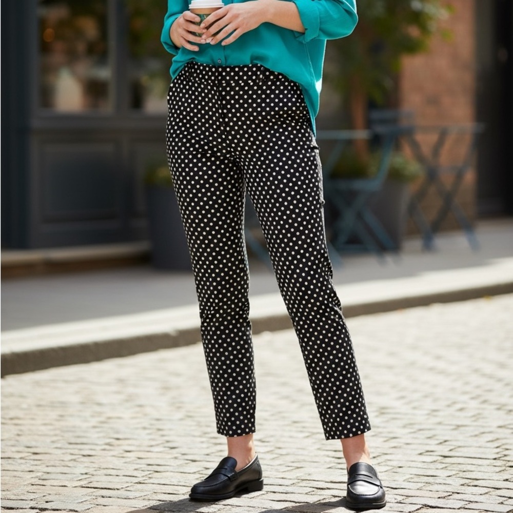 Twin-Set Simona Barbieri polka dot pants women’s size L
